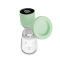 Pompa de san electrica, Lorelli Lila, 3 moduri de operare, functie masaj, 15 niveluri de aspiratie, 180 ml, Green