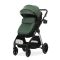 Carucior set 2 in 1, Lorelli Aspen, transformabil, set adaptori cos auto inclus, pana la 22 kg, Green