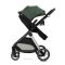 Carucior set 2 in 1, Lorelli Aspen, transformabil, set adaptori cos auto inclus, pana la 22 kg, Green