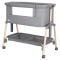 Patut Co Sleeper, Lorelli Millie, inaltime reglabila 7 pozitii, sistem antireflux, plasa de tantari, saltea inclusa, Grey
