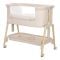 Patut Co Sleeper, Lorelli Millie, inaltime reglabila 7 pozitii, sistem antireflux, plasa de tantari, saltea inclusa, Beige