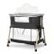 Patut Co sleeper copii, Lorelli Layla, 2 in 1, cu latura pliabila, reglabil pe inaltime, sistem anti-reflux, Black