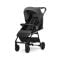Carucior pentru nou-nascut, Lorelli Noir, sistem de pliere cu o singura mana, pana la 22 kg, Grey