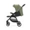 Carucior pentru nou-nascut, Lorelli Noir, sistem de pliere cu o singura mana, pana la 22 kg, Green