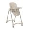 Scaun de masa, Lorelli Tummy Time, reglabil multiple pozitii, roti din silicon, Beige
