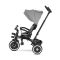 Tricicleta, Lorelli Tino, sezut rotativ 360 grade, scaun rabatabil, control parental, Grey