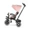 Tricicleta, Lorelli Tino, sezut rotativ 360 grade, scaun rabatabil, control parental, Pink