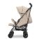 Carucior sport, Lorelli Ida, spatar reglabil cu mecanism 3 pozitii, Beige