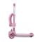Trotineta pliabila, Lorelli Swiftie, pana la 50 kg, roti din silicon cu leduri colorate, Pink