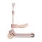 Trotineta, Lorelli Jetster Plus, pana la 20 kg, scaun pliabil si reglabil 4 pozitii, roti din silicon cu leduri colorate, Beige