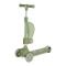 Trotineta, Lorelli Jetster Plus, pana la 20 kg, scaun pliabil si reglabil 4 pozitii, roti din silicon cu leduri colorate, Green