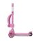Trotineta, Lorelli Speedster, pana la 50 kg, scaun pliabil si reglabil, maner reglabil, roti cu leduri, frana de picior, Pink