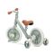 Bicicleta de echilibru 2 in 1, Lorelli Energy, include pedale si roti auxiliare, Green