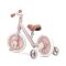 Bicicleta de echilibru 2 in 1, Lorelli Energy, include pedale si roti auxiliare, Pink