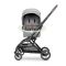 Carucior pentru nou-nascut, Lorelli Makaya, cu scaun rotativ 360 grade, cadru din aluminiu, pana la 22 kg, Grey