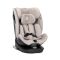 Scaun auto, Lorelli Perseus, I-Size, Isofix, baza rotativa, picior de sprijin, EPS Memory, panou de ventilatie, SPS, 40-150 cm, Beige
