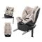 Scaun auto, Lorelli Perseus, I-Size, Isofix, baza rotativa, picior de sprijin, EPS Memory, panou de ventilatie, SPS, 40-150 cm, Beige