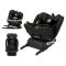 Scaun auto, Lorelli Capella, I-Size, Isofix, rotativ 360 grade, spatar reglabil 4 pozitii, tetiera reglabila, 40-150 cm, Black