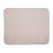 Paturica moale cu jucarie din plus, Lorelli Nappy, 90 x 75 cm, Iepuras, Pink