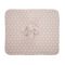 Paturica moale cu jucarie din plus, Lorelli Nappy, 90 x 75 cm, Iepuras, Pink