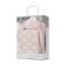 Set 2 piese, Lorelli, paturica moale 90 x 75 cm, pernuta in forma de iepuras 45 x 30 cm, Poffy, Pink