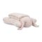 Set 2 piese, Lorelli, paturica moale 90 x 75 cm, pernuta in forma de iepuras 45 x 30 cm, Poffy, Pink