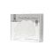 Paturica pentru bebelusi, Lorelli Twinkle, material moale, model decorativ in relief, 80 x 110 cm, White