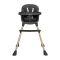 Scaun inalt de masa, Lorelli Vanilla, 3 in 1, Black