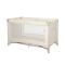 Patut pliabil, Lorelli Torino, 1 nivel, cu saltea inclusa si usa laterala cu fermoar, Beige