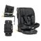 Scaun auto, Lorelli Solaris, I-Size, Isofix, picior de sprijin, rotativ 360, 40-150 cm, Black