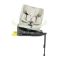 Scaun auto, Lorelli Solaris, I-Size, Isofix, picior de sprijin, rotativ 360, 40-150 cm, Beige