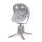Leagan electric pentru bebelusi, Lorelli Storky, bluetooth, telecomanda, 5 viteze de leganare, Grey