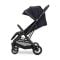 Carucior pentru copii, Lorelli Calista, pliere automata, cadru aluminiu, pana la 22 kg, Black