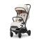 Carucior pentru copii, Lorelli Calista, pliere automata, cadru aluminiu, pana la 22 kg, Beige