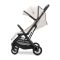 Carucior pentru copii, Lorelli Calista, pliere automata, cadru aluminiu, pana la 22 kg, Beige