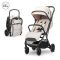 Carucior pentru copii, Lorelli Calista, pliere automata, cadru aluminiu, pana la 22 kg, Beige