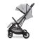 Carucior pentru copii, Lorelli Calista, pliere automata, cadru aluminiu, pana la 22 kg, Grey