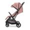 Carucior pentru copii, Lorelli Calista, pliere automata, cadru aluminiu, pana la 22 kg, Pink