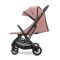 Carucior pentru copii, Lorelli Calista, pliere automata, cadru aluminiu, pana la 22 kg, Pink