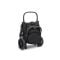 Carucior pentru copii, Lorelli Nuvella, pliere cu o mana, spatar reglabil, pana la 22 kg, Black