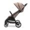 Carucior pentru copii, Lorelli Nuvella, pliere cu o mana, spatar reglabil, pana la 22 kg, Beige