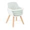 Scaun de masa 2 in 1, Kikka Boo Woody, Verde