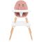 Scaun de masa 3 in 1, Kikka Boo Multi, Roz
