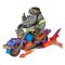 Figurina cu vehicul, Testoasele Ninja, Rocksteady
