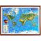 Harta Lumii pentru copii Eurodidactica 3D