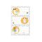 Set 9 etichete scolare, Herlitz, Llama
