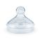 Tetina Nuk Nature Sense Silicon, 6-18 Luni, Orificii Multiple M, 2 Buc.