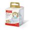 Tetina Nuk Nature Sense Silicon, 6-18 Luni, Orificii Multiple M, 2 Buc.