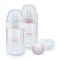 Set biberoane Nuk Nature Sense Twin, Roz