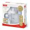 Set biberoane Nuk Nature Sense Twin, Bleu